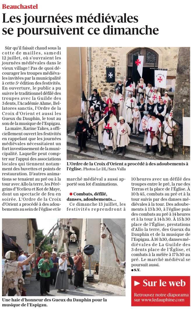 Le Dauphiné libéré - Juillet 2025